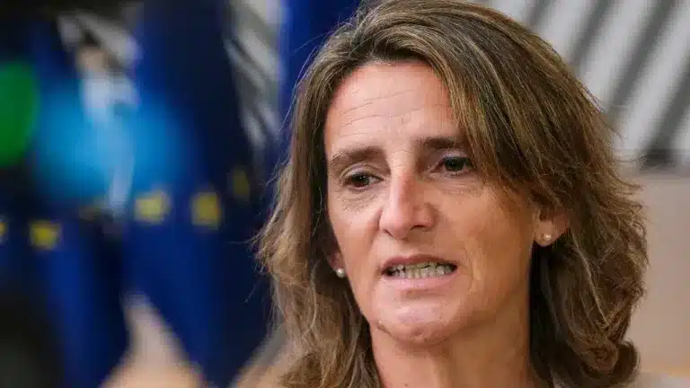 Teresa Ribera, vicepresidenta tercera y ministra para la Transición Ecológica en el Gobierno de España.